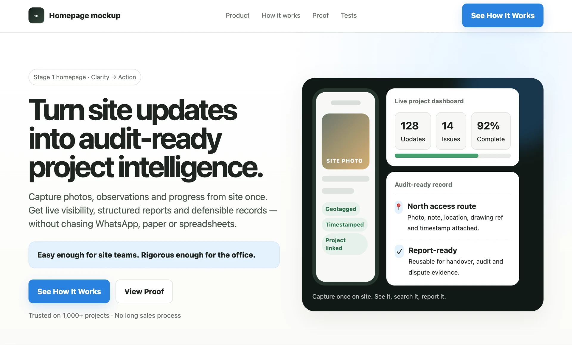 Shipped homepage campaign mockup generated from the Growth Program playbook